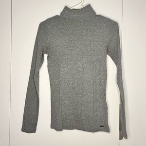 Grey turtleneck